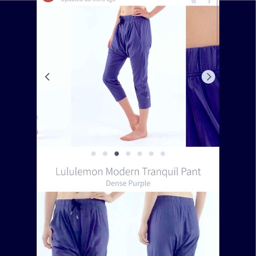 Sz 2 lululemon modern tranquil pants